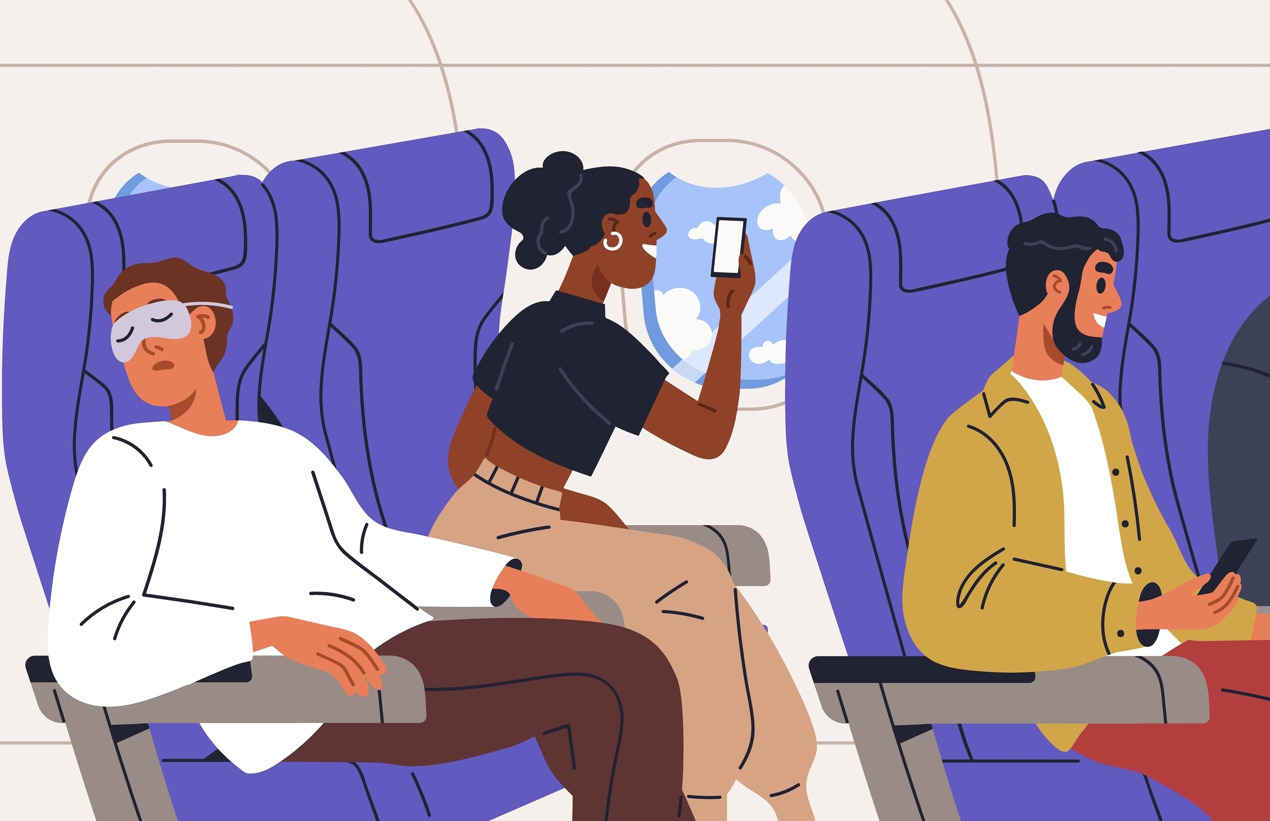 sjedalo u avionu