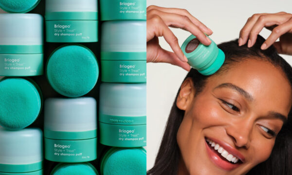 suhi šampon za kosu s tuferom Style + Treat Dry Shampoo Puff marie claire