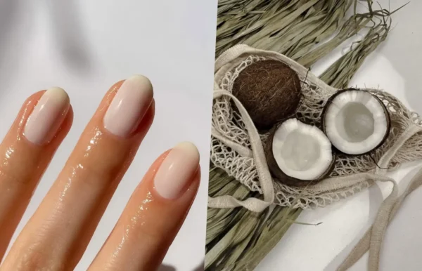 coconut milk manikure coconut manicure