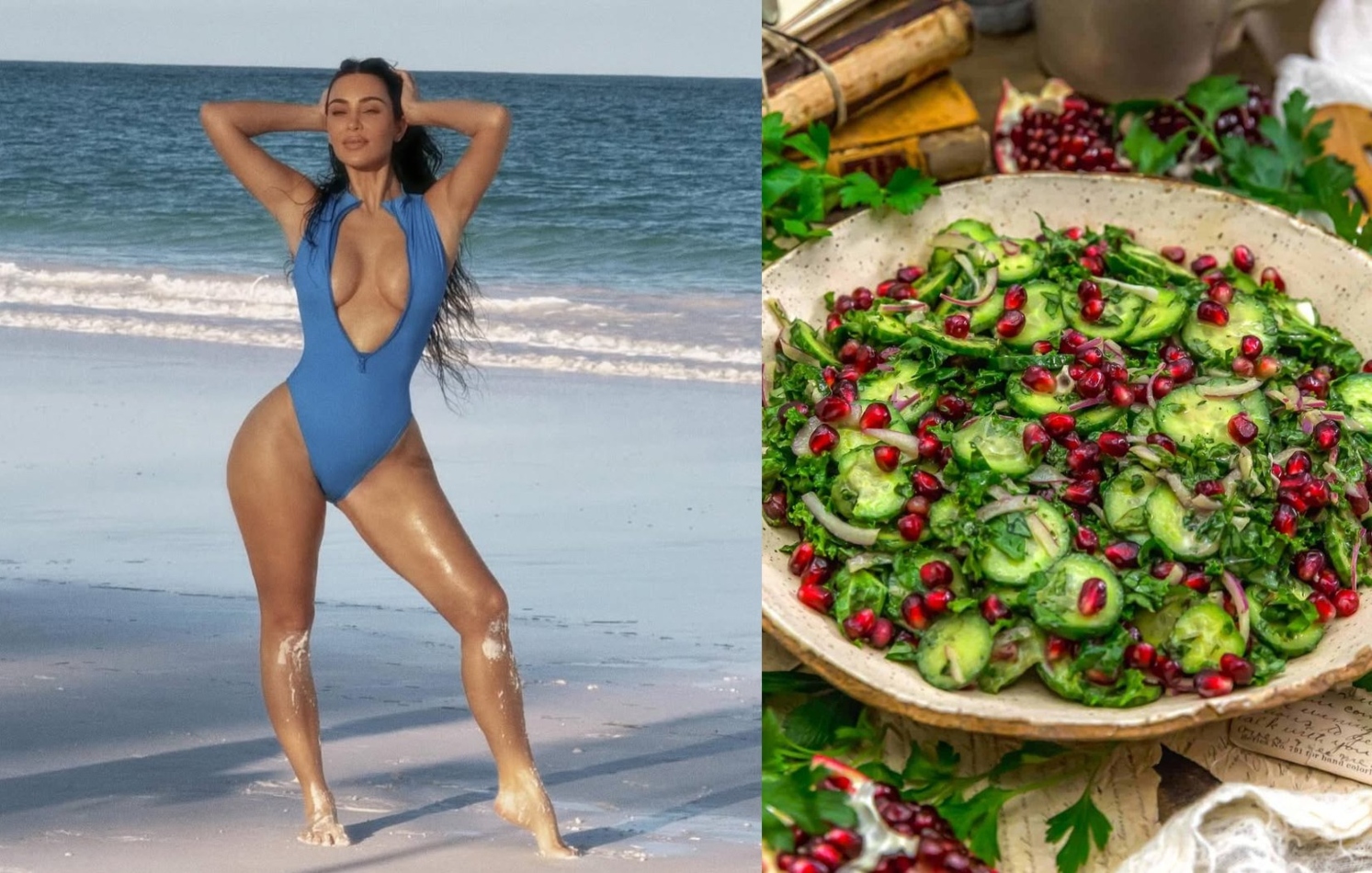salata Kim Kardashian, Marie Claire Hrvatska