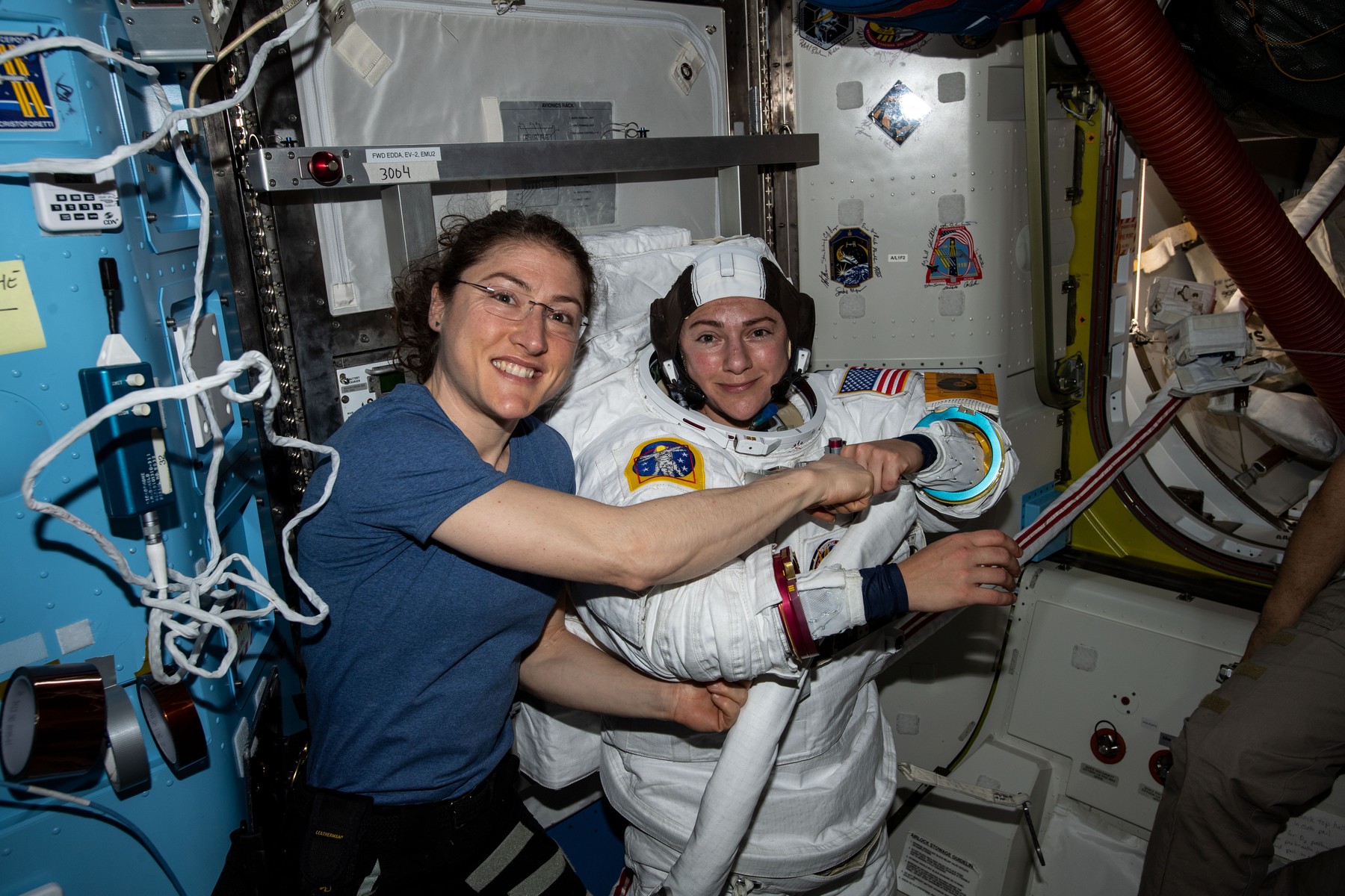 Christina Koch i Jessica Meir