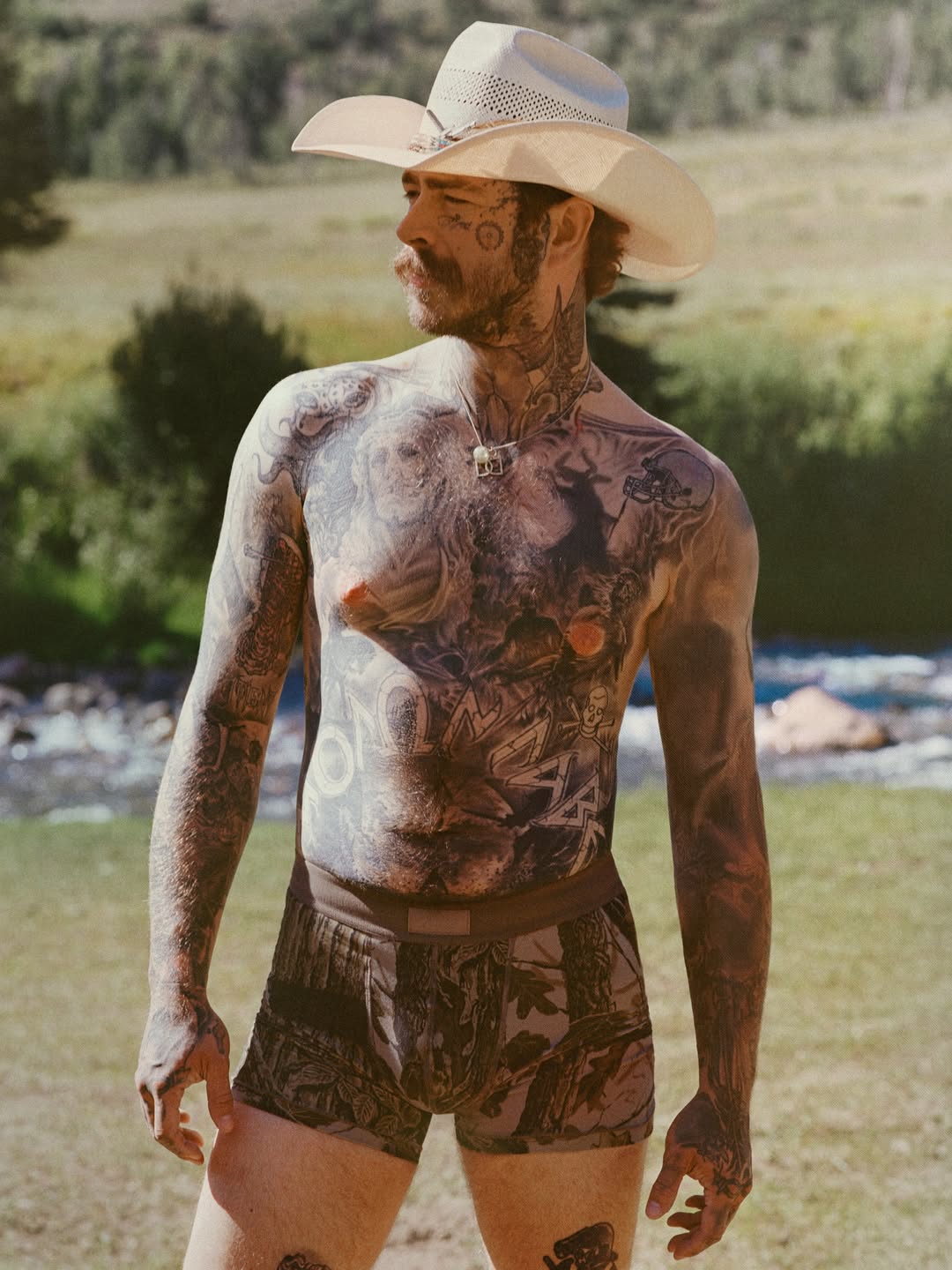 post malone za SKIMS marie claire hrvatska