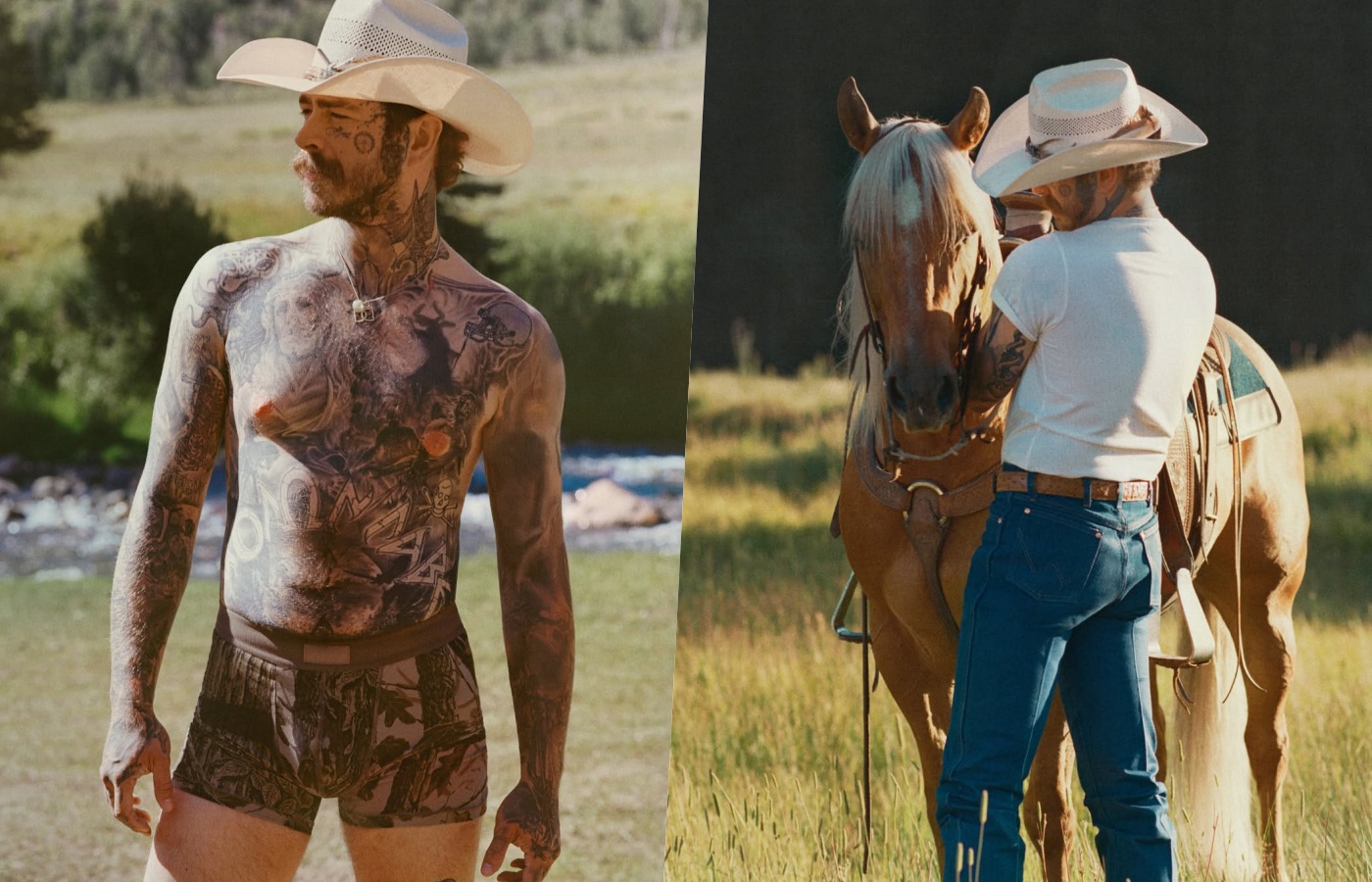 post malone za SKIMS marie claire hrvatska