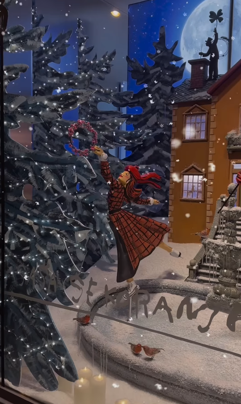 božićni izlog saše šekoranje marie claire hrvatska