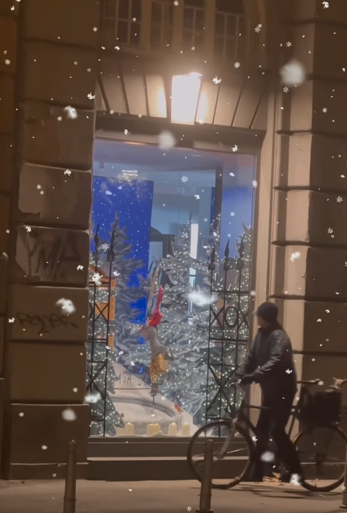 božićni izlog saše šekoranje marie claire hrvatska