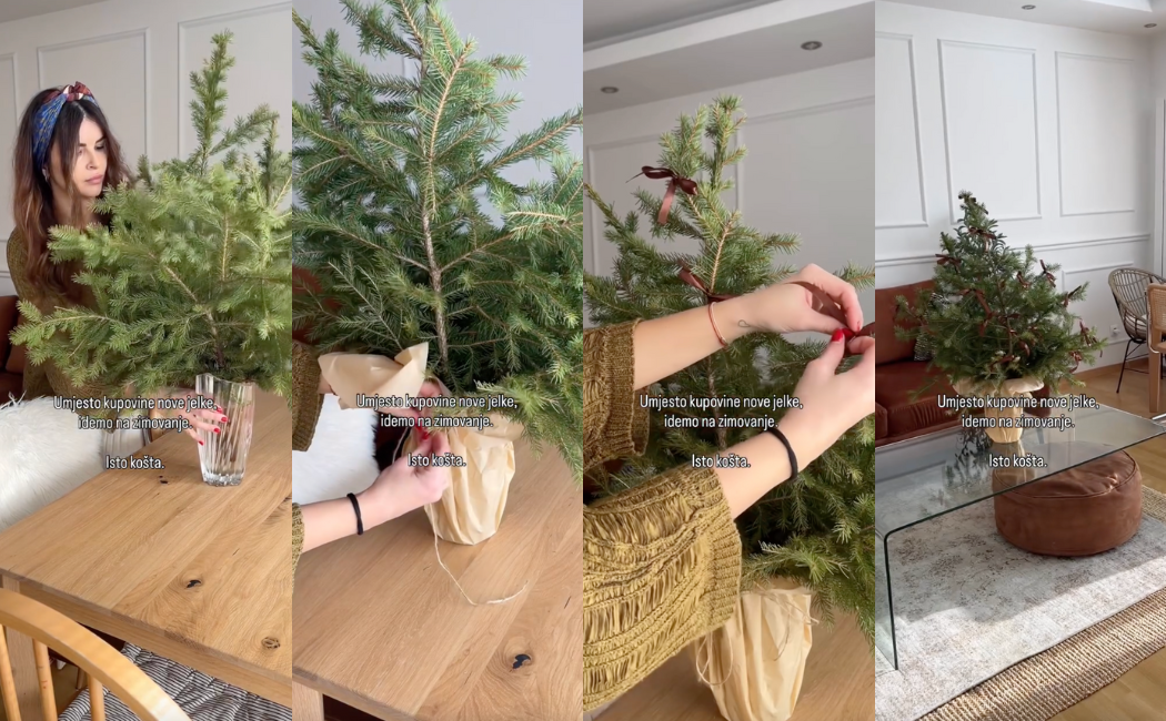 božićno drvce diy