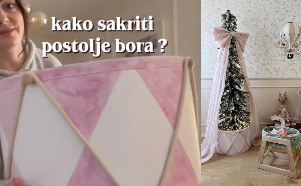 Kako sakriti postolje bora