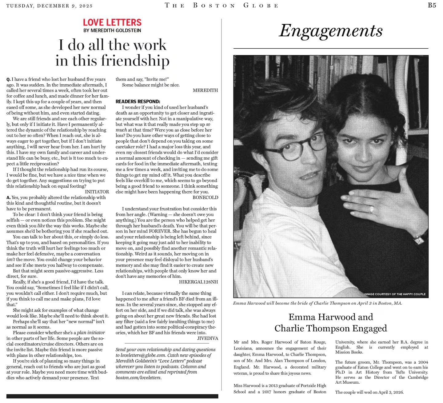 The Boston Globe The Drama marie claire hrvatska