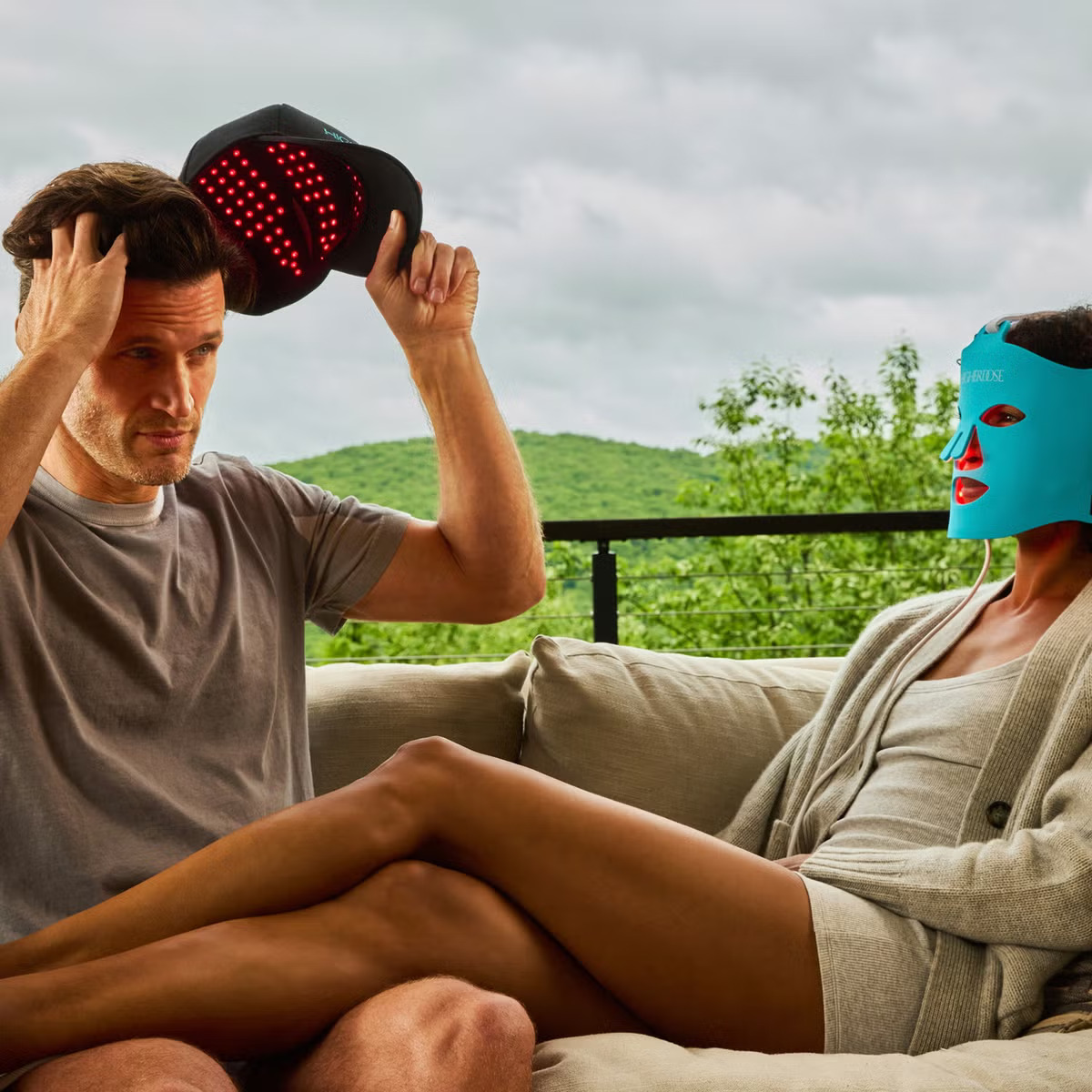 šilterica s LED crvenom terapijom