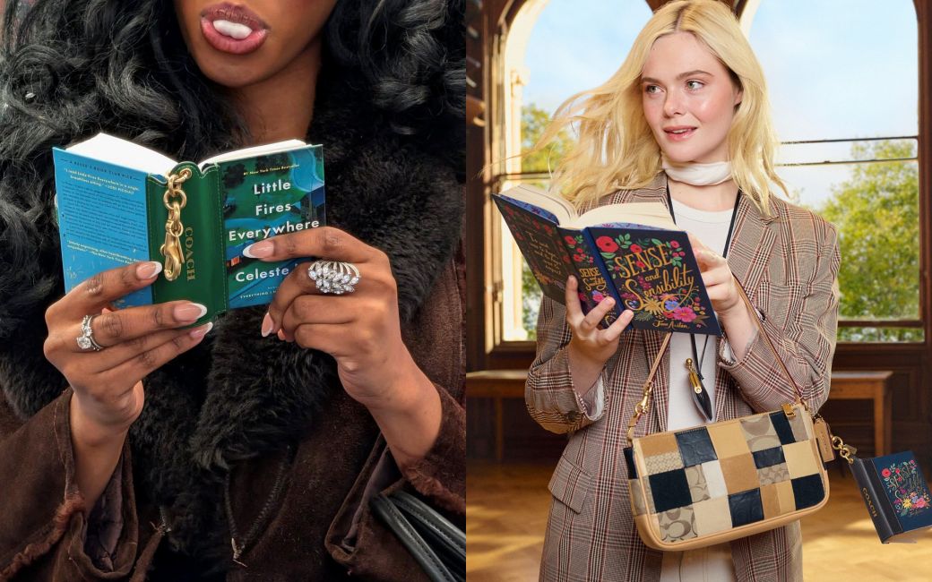 COACHA privjesak za torbu u obliku knjige marie claire hrvatska