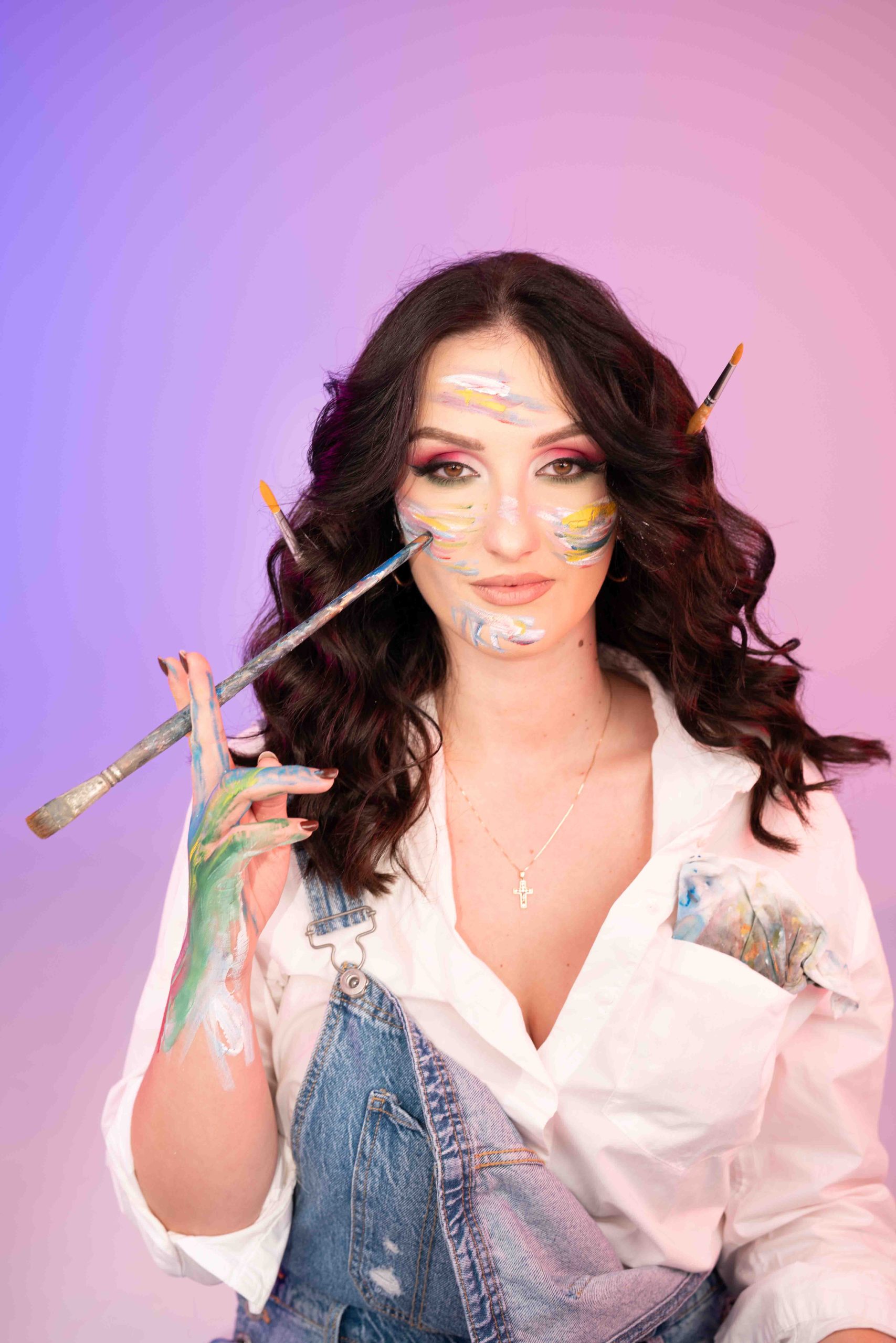 live wedding painter Dražena Andrić