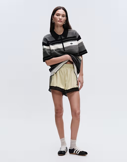 hlačice s čipkom hlačice ASOS x adidas Originals marie claire hrvatska