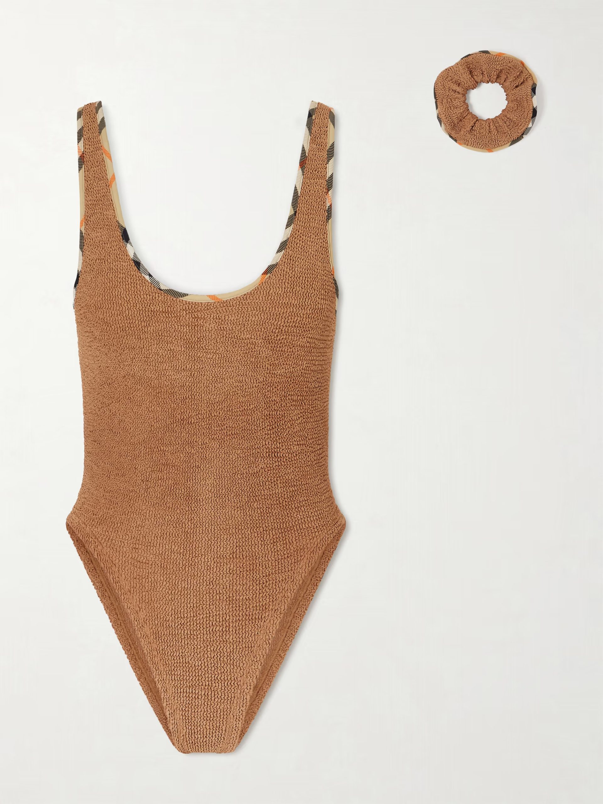 Hunza G x Burberry crinke kupaći kostimi marie claire hrvatska ljeto 2026