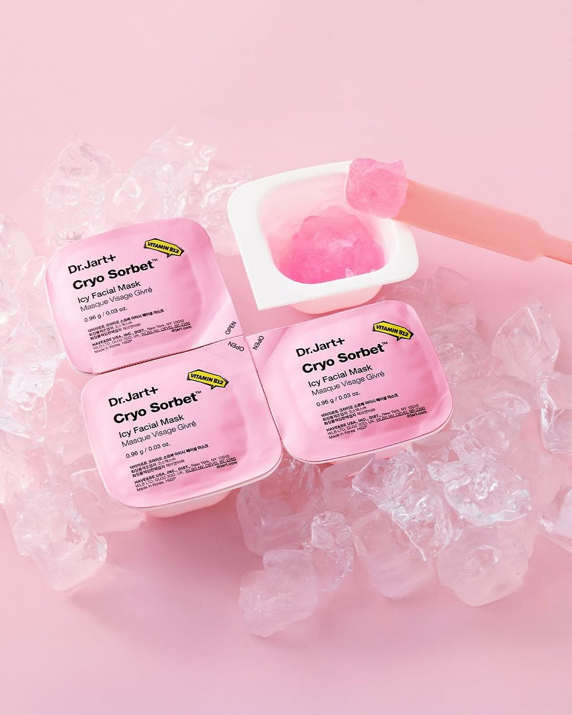 Sorbet maska za lice Dr Jart Icy Glow marie claire hrvatska