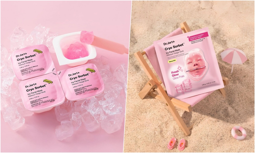 Sorbet maska za lice Dr Jart Icy Glow marie claire hrvatska