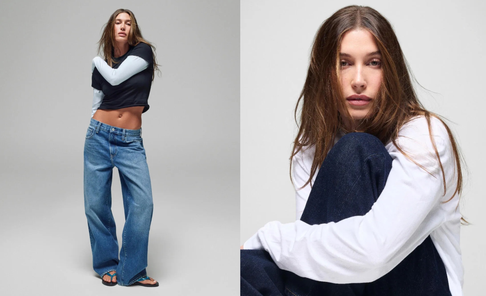 hailey bieber traperice, Marie Claire Hrvatska