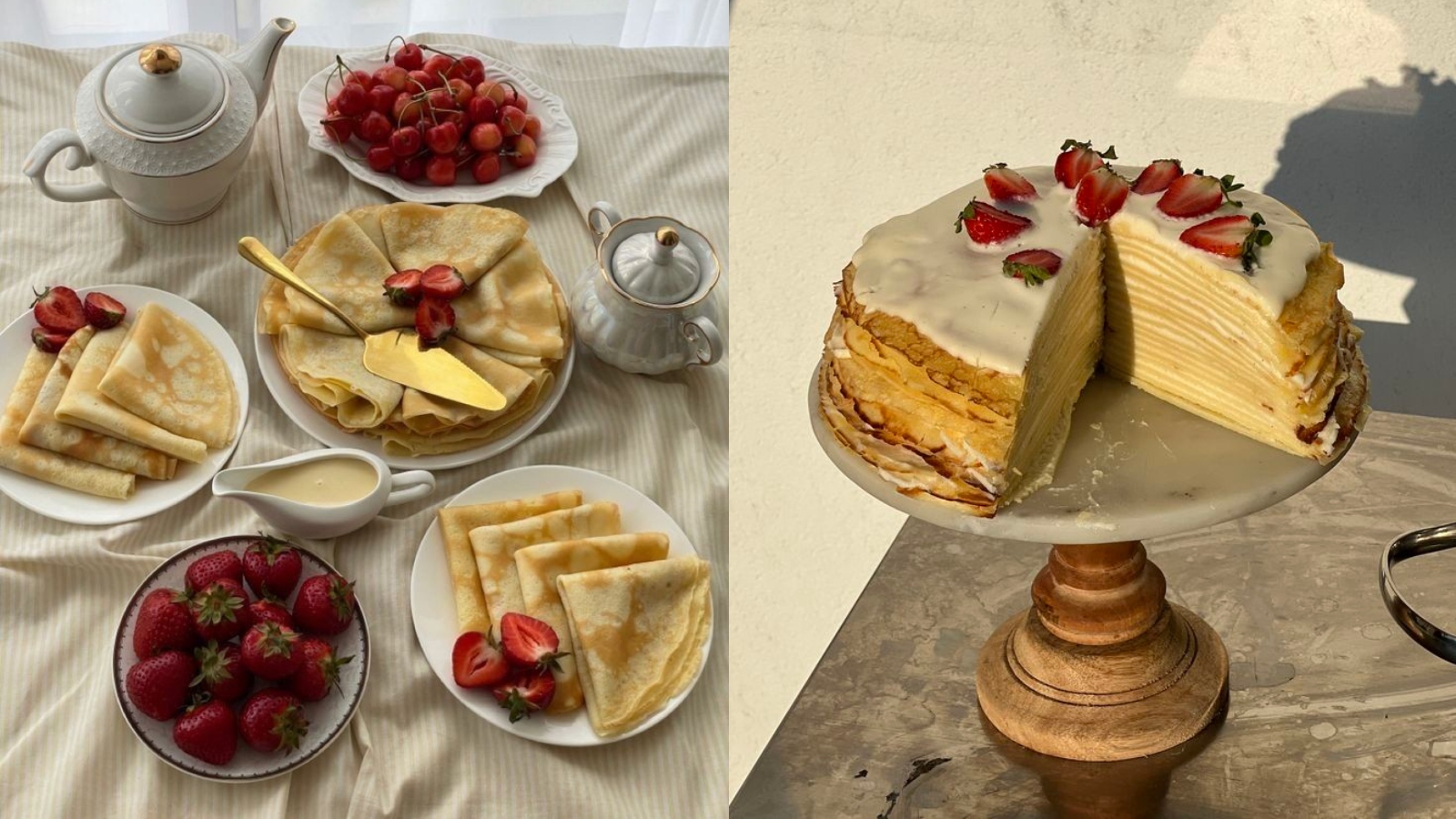 torta od palačinki s jagodama, Marie Claire Hrvatska