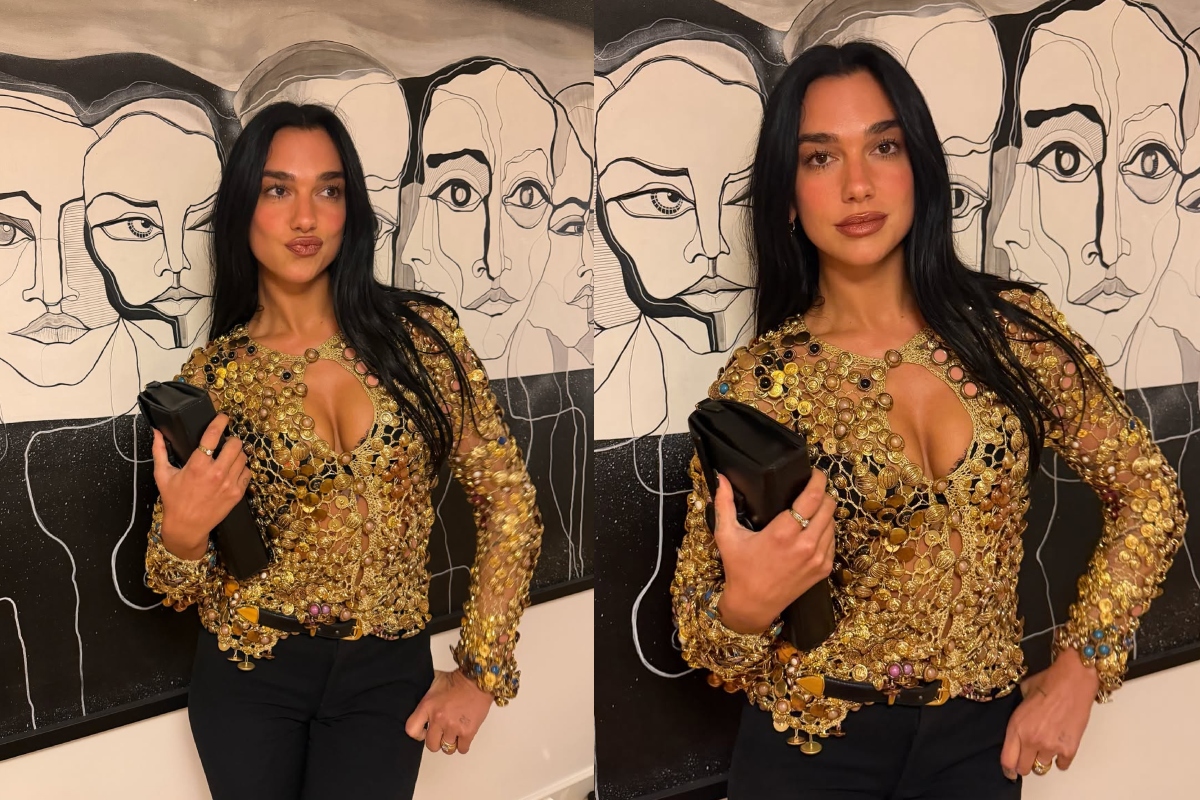 dua lipa statement top, Marie Claire Hrvatska