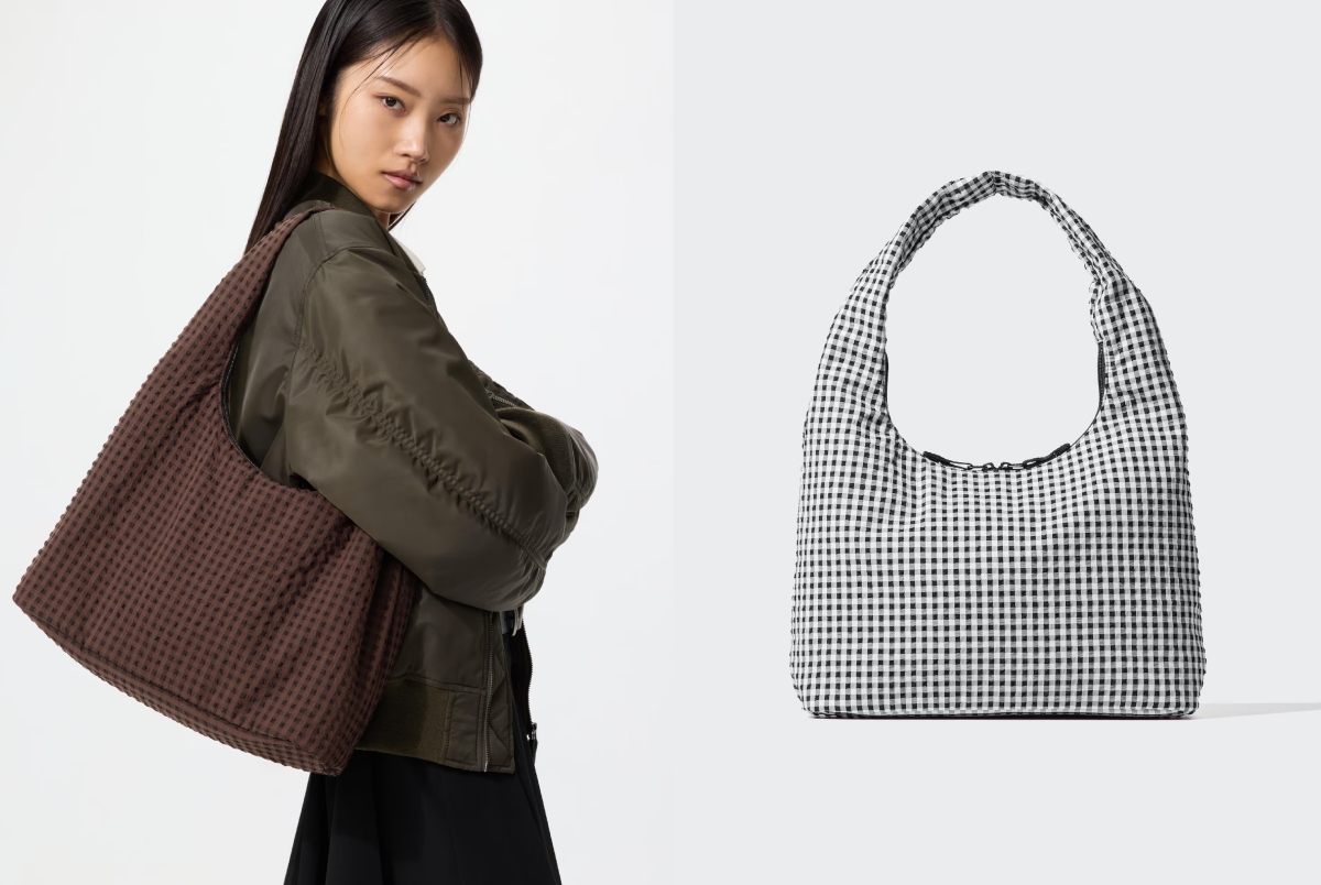 gingham torba uniqlo, Marie Claire Hrvatska